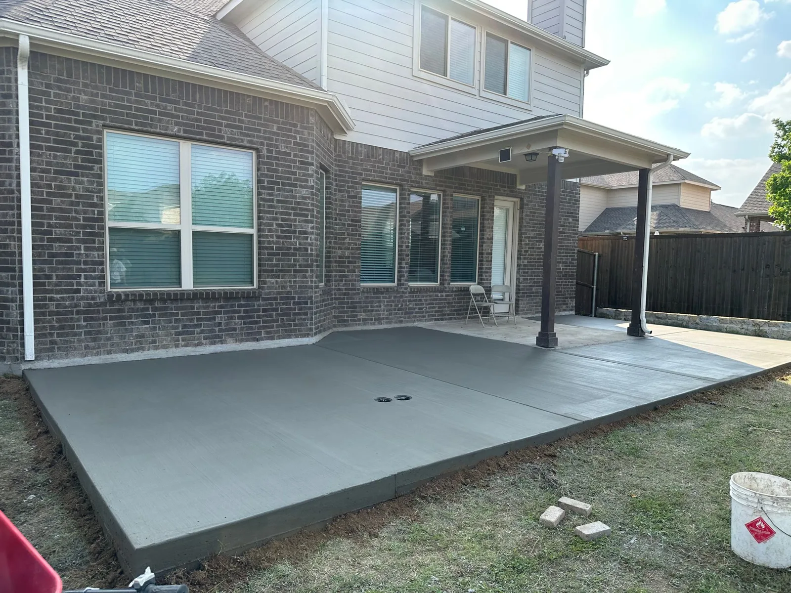 Avila Concrete Project 9 — Patios project in Dallas, TX