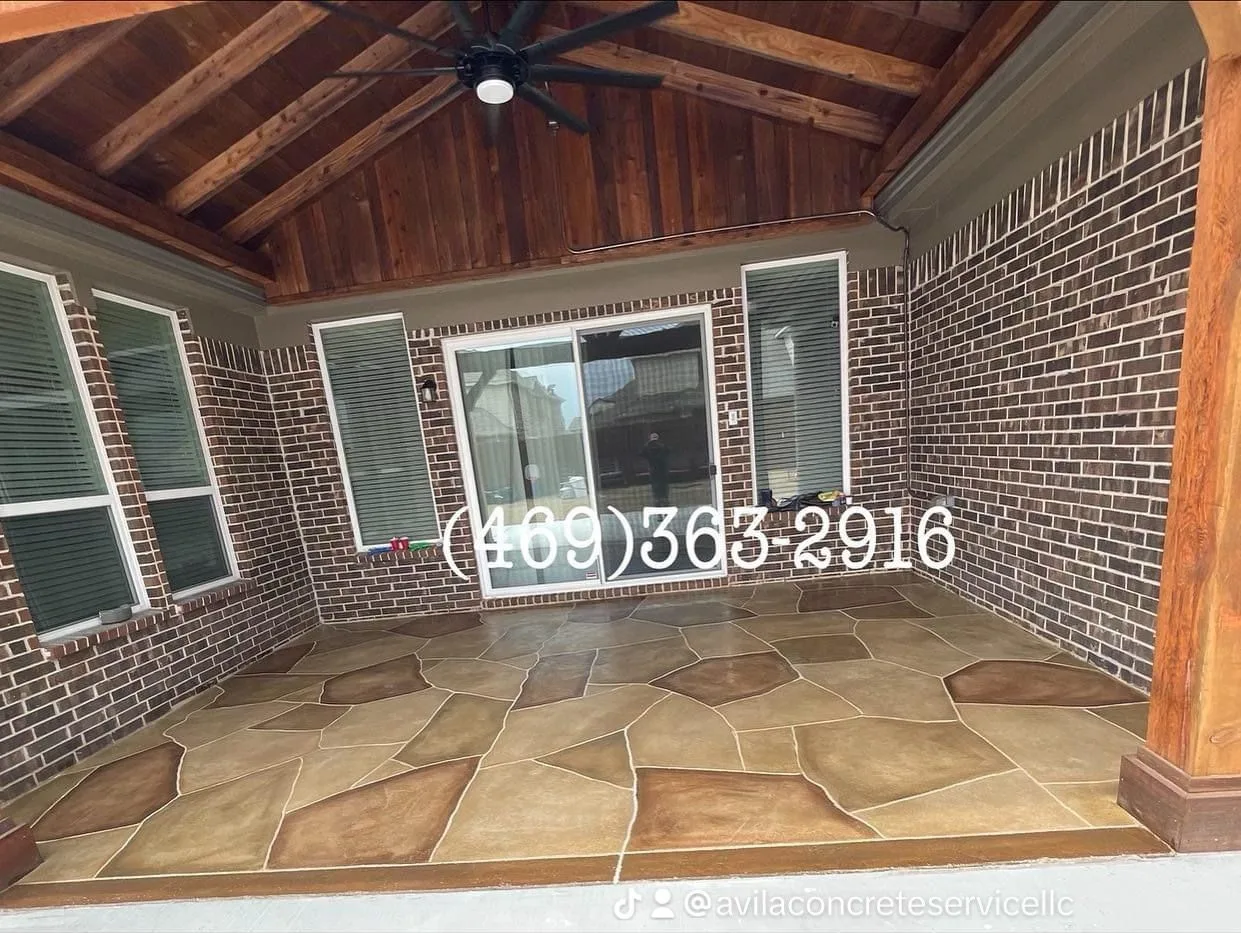 Avila Concrete Project 18 — Walkways project in Dallas, TX