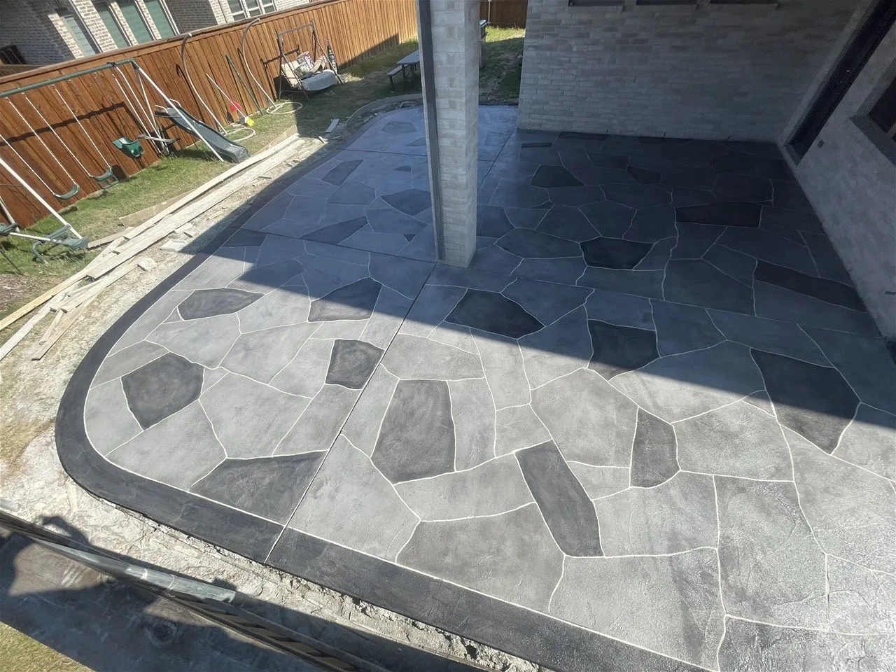 Avila Concrete Project 24 — Stamped project in Dallas, TX