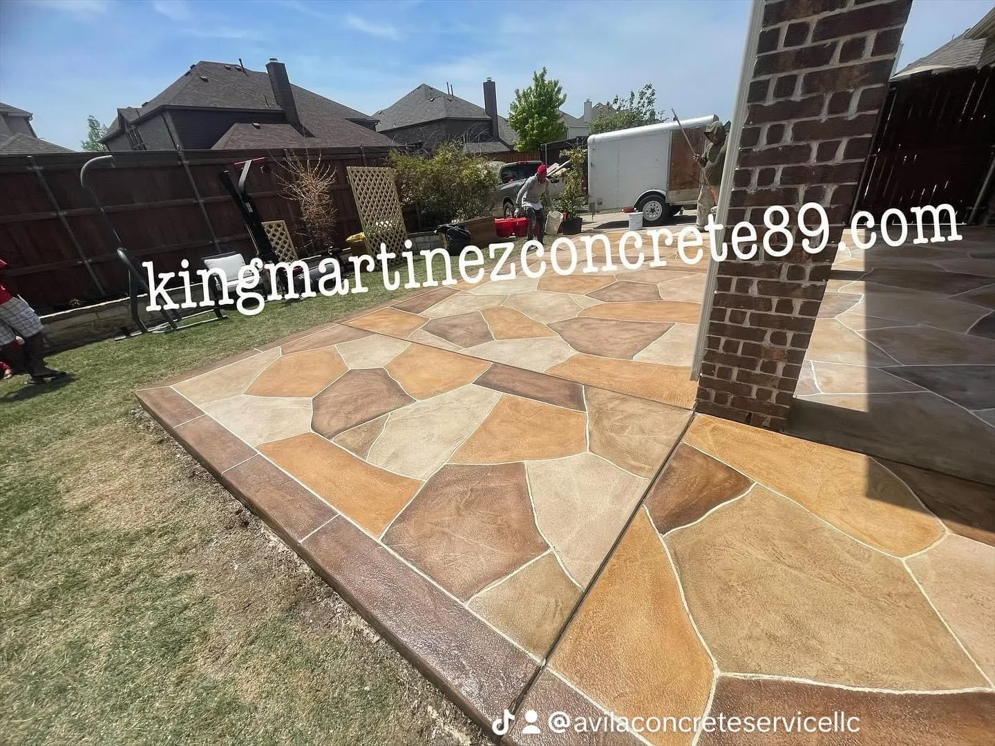 Avila Concrete Project 13 — Steps project in Dallas, TX